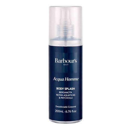 Barbour's Beauty Acqua Homme - Desodorante Colonia 200ml 200ml Barbour's Beauty Acqua Homme - Desodorante Colonia 200ml 200ml