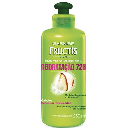 Creme para Pentear Fructis Reidratação 72h 250g Creme para Pentear Fructis Reidratação 72h 250g