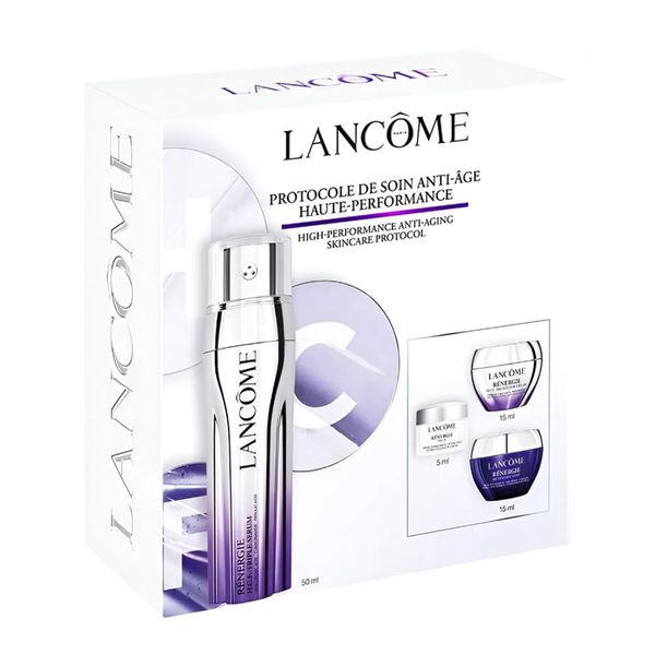 Kit Lancôme Rénergie - Sérum Triplo + Creme Peptide + Creme Noturno + Mini Eye Cream