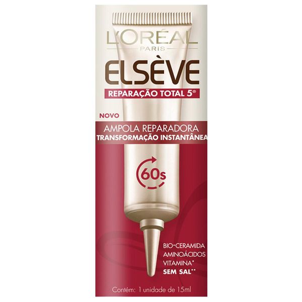 Ampola de Tratamento Elseve Reparação Total 5 15ml