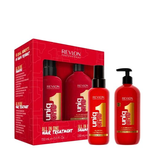 Kit Revlon Uniq One - Leave-in 150ml + Shampoo 230ml