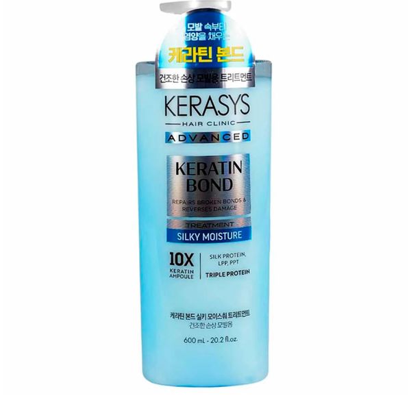 Kerasys Advanced Keratin Bond Silky Moisture - Condicionador 600ml
