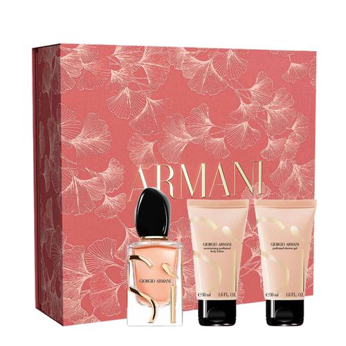 Kit Giorgio Armani Sí Feminino - Eau de Parfum Intense 50ml + Body Lotion 50ml + Shower Gel 50ml