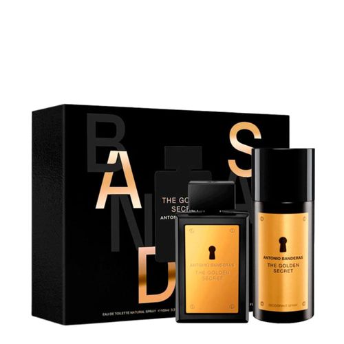 Kit Antonio Banderas The Golden Secret For Men - Eau de Toilette 100ml + Desodorante 150ml