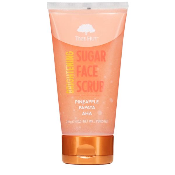 Tree Hut Brightening Pineapple & Papaya Sugar Face Scrub - Esfoliante Facial 210g 210g