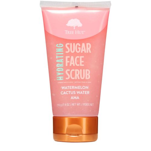 Tree Hut Hydrating Watermelon & Cactus Water Sugar Face Scrub - Esfoliante Facial 210g 210g