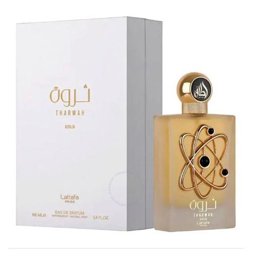 Lattafa Tharwah Gold Eau de Parfum - Perfume Feminino 100ml 100ml Lattafa Tharwah Gold Eau de Parfum - Perfume Feminino 100ml 100ml
