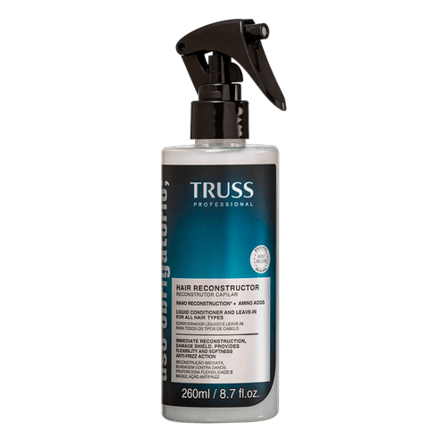 Truss Uso Obrigatório - Tratamento Líquido Reconstrutor 260ml Truss Uso Obrigatório - Tratamento Líquido Reconstrutor 260ml