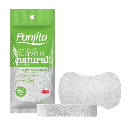 Esponja de Banho Ponjita Naturals Celulose Esponja de Banho Ponjita Naturals Celulose
