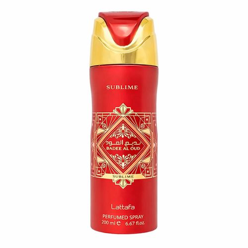 Lattafa Badee Al Oud Sublime - Desodorante Spray 200ml 200ml Lattafa Badee Al Oud Sublime - Desodorante Spray 200ml 200ml