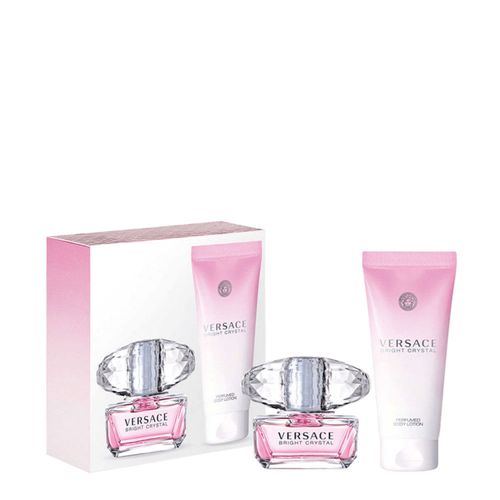 Kit Versace Bright Crystal For Her - Edt 50ml + Bl 100ml