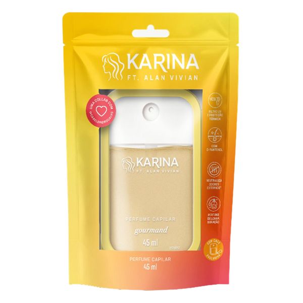 Perfume Capilar Karina Gourmand 45ml