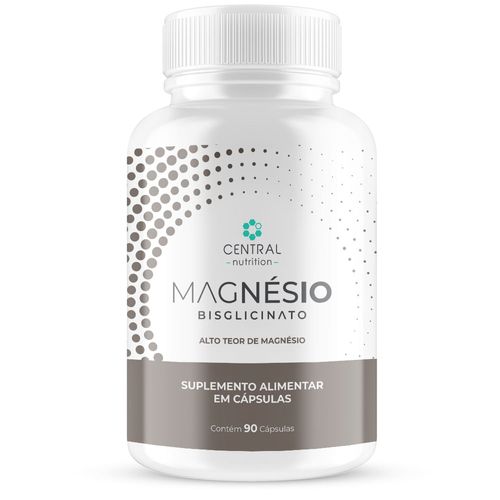 MAGNÉSIO BISGLICINATO - 90 Cápsulas
