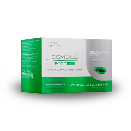 Semblé Fort Max Profuse 60 Cápsulas