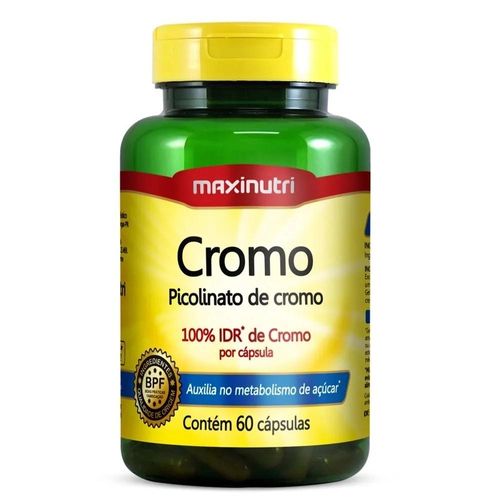 PICOLINATO CROMO 60 CAPS MAXINUTRI