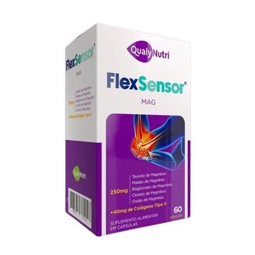 QUALYNUTRI FLEX SENSOR MAG 500MG 60CAPS