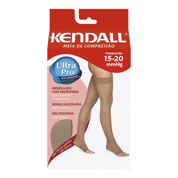 Meia 7/8 Kendall Média Compressão sem ponteira G Mel