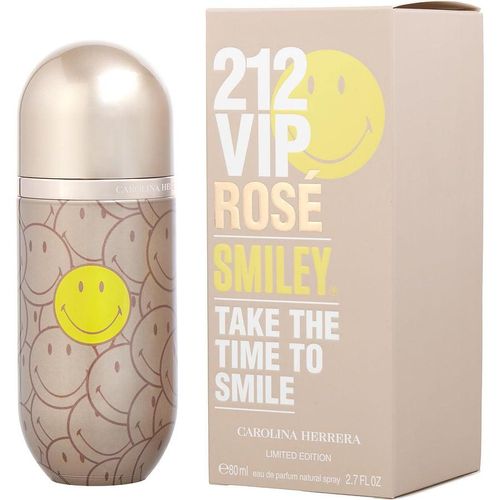 Perfume Feminino 212 Vip Rose Smiley EDP 75 ML (Ed. Limitada) Perfume Feminino 212 Vip Rose Smiley EDP 75 ML (Ed. Limitada