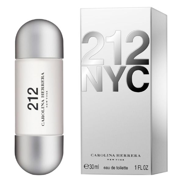 212 NYC Carolina Herrera Perfume Feminino EDT 30ml