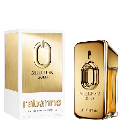Million Gold Rabanne Eau de Parfum Intense - Perfume Masculino 50ml