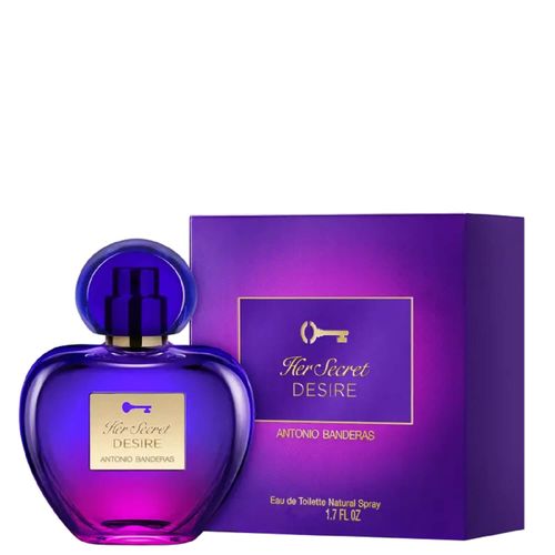 Her Secret Desire Banderas Eau de Toilette - Perfume Feminino 80ml