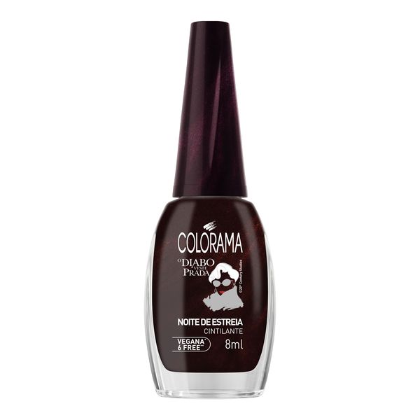 Esmalte Cintilante Colorama O Diabo Veste Prada Noite de Estreia 8ml