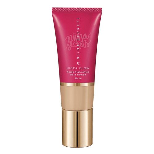 Base Facial Líquida Hidra Glow Niina Secrets Cor 13 - 30ml Base Facial Líquida Hidra Glow Niina Secrets Cor 13 - 30ml