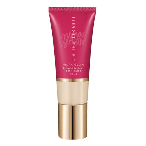 Base Facial Líquida Hidra Glow Niina Secrets Cor 00 - 30ml