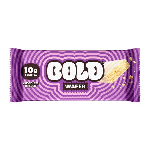 Wafer Chocolate Branco Bold 40g Wafer Chocolate Branco Bold 40g