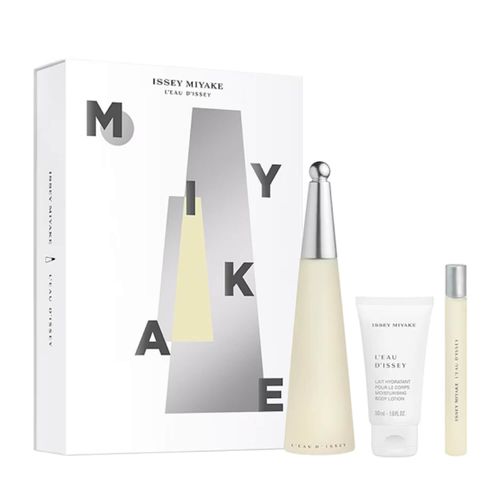 Conjunto Issey Miyake Femino 100ml Eau de Toilette + Coffret 10ml + Shower Gel 50ml
