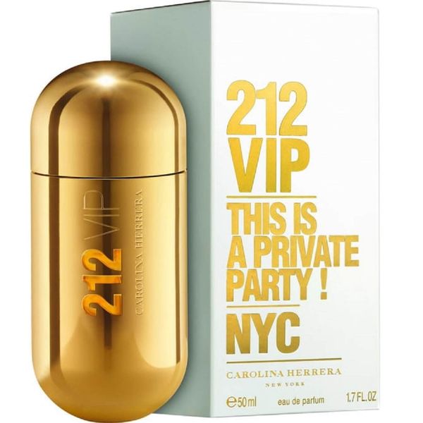 212 Vip Carolina Herrera Perfume Feminino Eau de Parfum 50ml