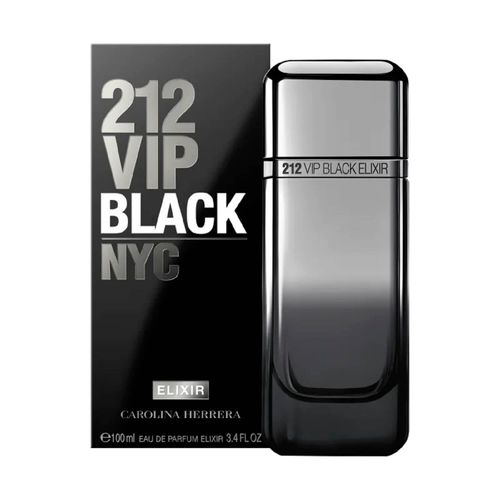 212 VIP Black Elixir Carolina Herrera Eau de Parfum - Perfume Masculino 100ml 212 VIP Black Elixir Carolina Herrera Eau de Parfum - Perfume Masculino 100ml