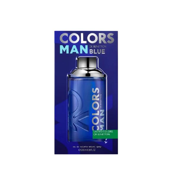 Colors Man Blue Benetton Eau de Toilette - Perfume Masculino 200ml