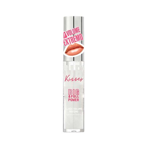 Gloss Big & Full Power - Ruby Kisses Power Volume Máximo Transparente