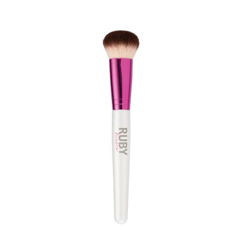 Pincel de Maquiagem Multifuncional - Ruby Kisses Branco