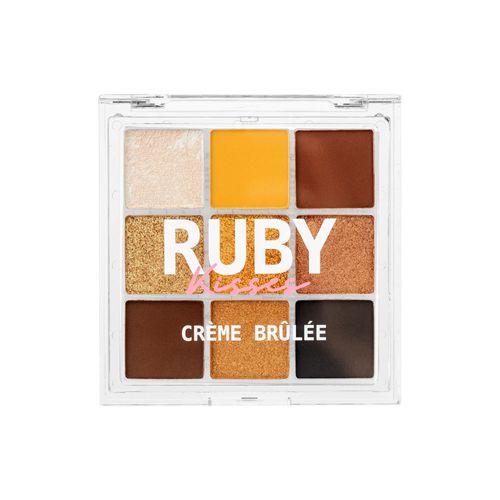 Paleta de Sombras Sweets Collection Creme Brulee - Ruby Kisses Amarela Paleta de Sombras Sweets Collection Creme Brulee - Ruby Kisses Amarela