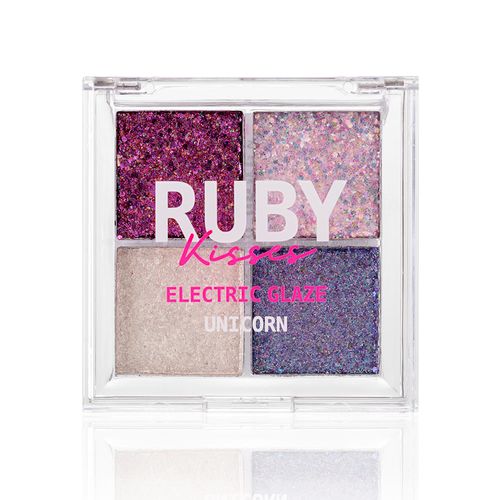 Paleta de Sombras Glitter Unicorn - Ruby Kisses Roxo