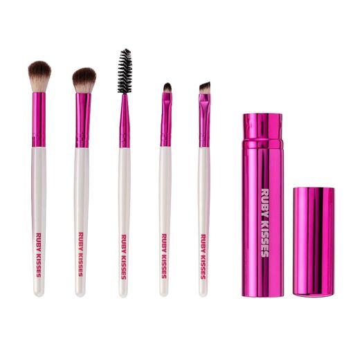 Kit de Pincéis Olhos - Ruby Kisses Branco Kit de Pincéis Olhos - Ruby Kisses Branco