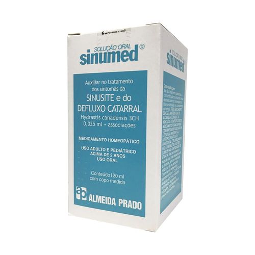 Sinumed Solução Oral 120mL Almeida Prado Sinumed Solução Oral 120mL Almeida Prado