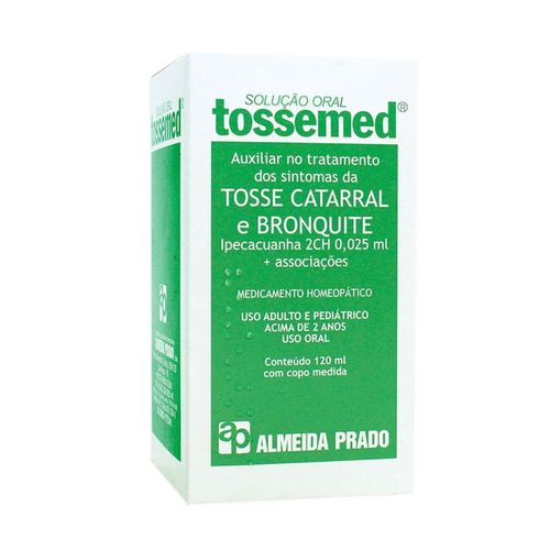 Tossemed Solução Oral 120mL Almeida Prado Tossemed Solução Oral 120mL Almeida Prado