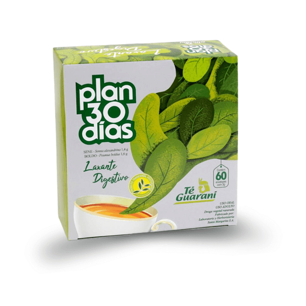 Chá Plan 30 Dias com 60 Envelopes