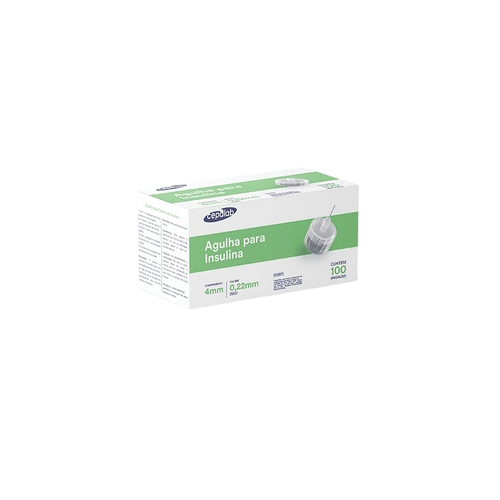 Agulha para Insulina 4mmx0,22 32g Cepalab