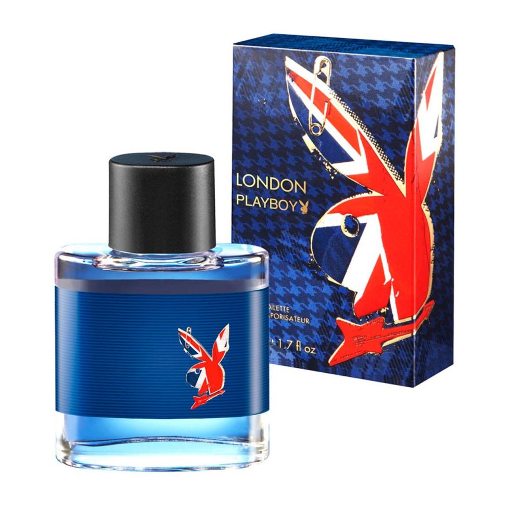 Colônia Playboy Masculina London 50ml - Drogaria Sao Paulo