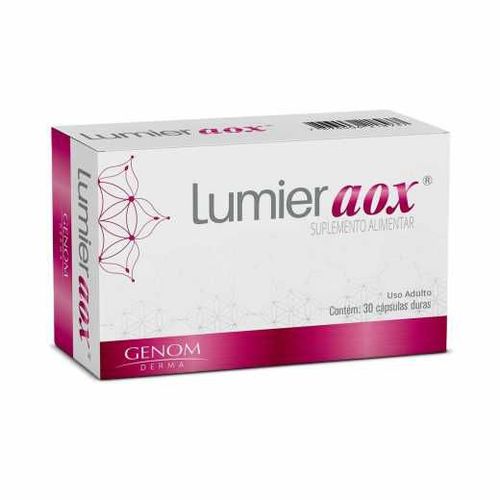 Lumier Aox Genom 30 Cápsulas Lumier Aox Genom 30 Cápsulas