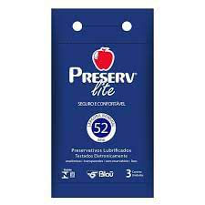 Preservativo Preserv Lite com 3 Unidades