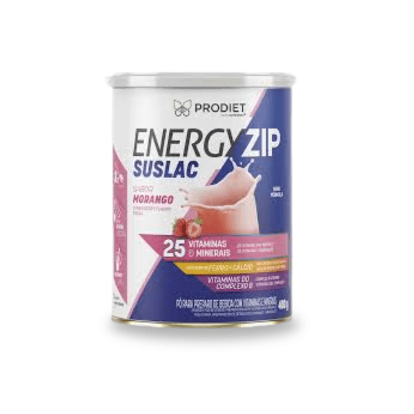 EnergyZip Suslac Morango 400g Pó Nutricional