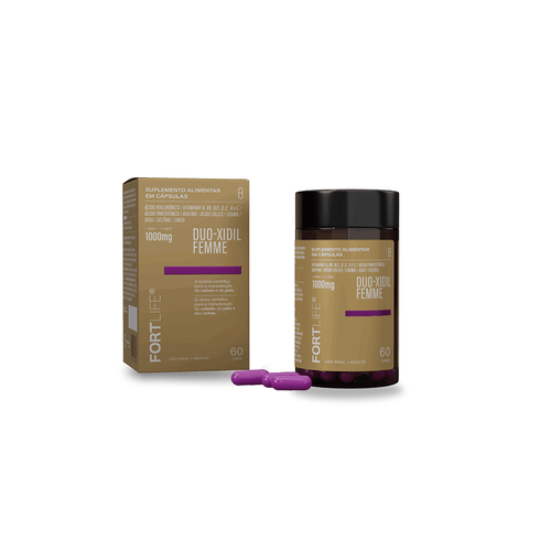 Duo-Xidil Femme 1000mg 60 Cápsulas FortLife Duo-Xidil Femme 1000mg 60 Cápsulas FortLife