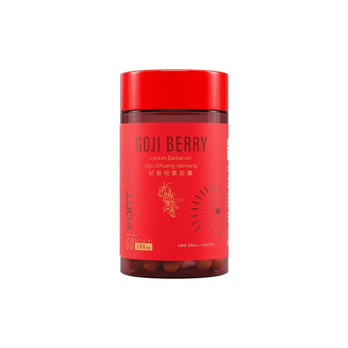 Goji Berry 500mg 60 Cápsulas Fortlife Sem Sabor