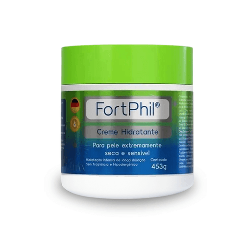 Fortphil Creme Hidratante Corporal Pele Seca e Sensível com 453ml