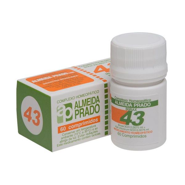 Complexo Homeopático 60 Comprimidos N. 43 Almeida Prado